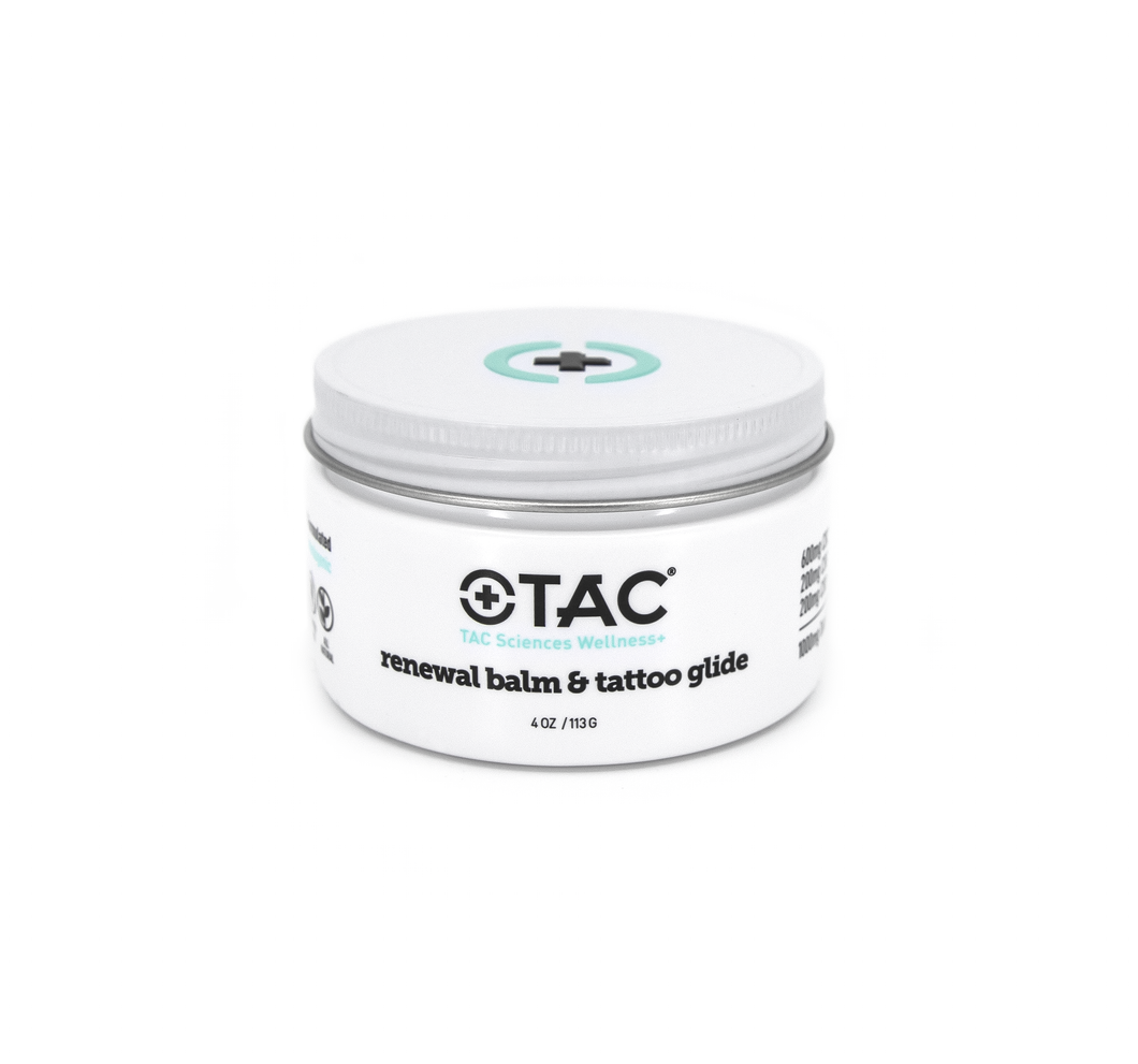 Renewal Balm & Tattoo Glide (Case) - TAC Sciences